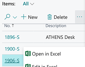 Business Central Excel Integration Consulting