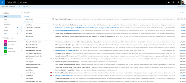 Outlook on the Web Consulting Services