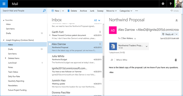 Outlook on the Web Consultants