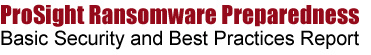 ProSight Ransomware Preparedness Report