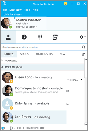 Skype for Business 2015 Support
